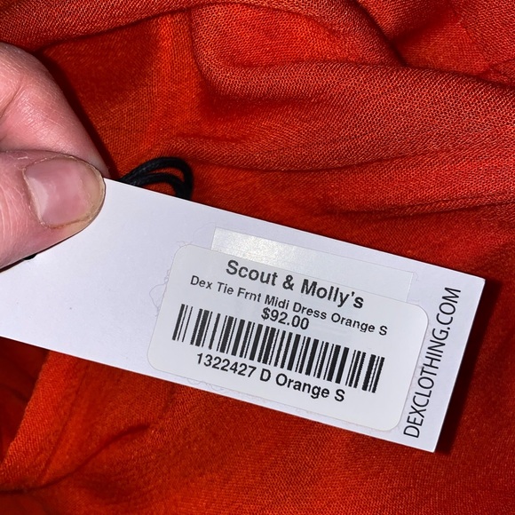 orange jumpsuit - Picture 2 of 4